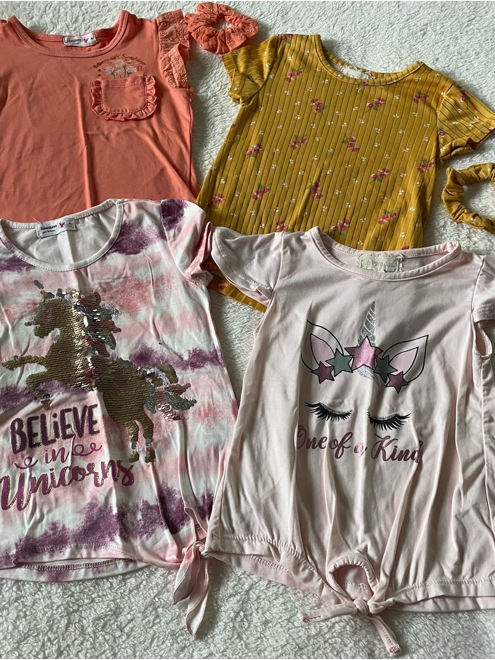 Girl’s Shirts & Scrunchies